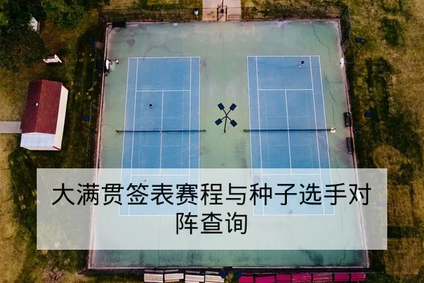 大满贯签表赛程与种子选手对阵查询
