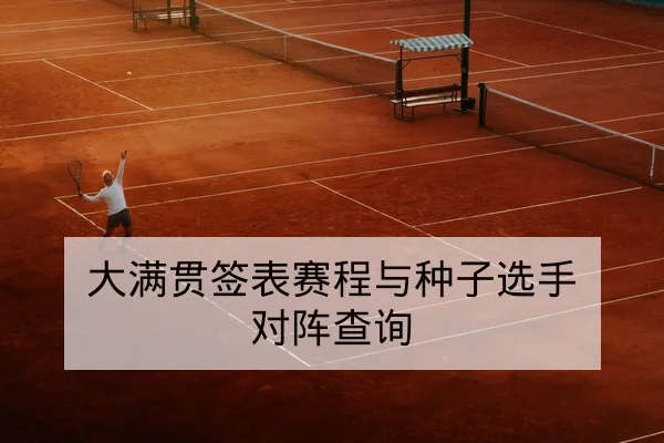 大满贯签表赛程与种子选手对阵查询